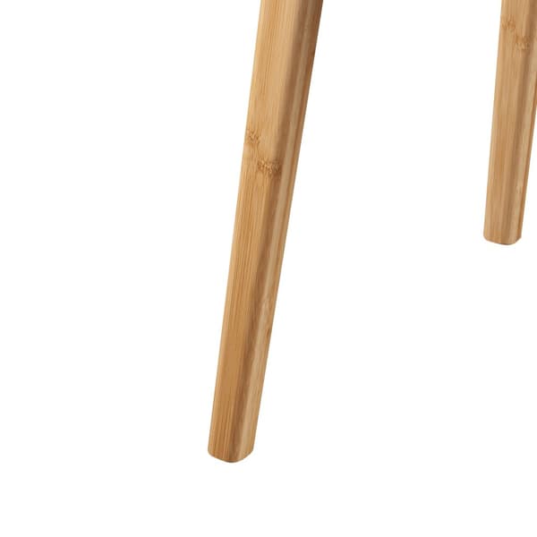 Skrivbord Hässleholm 100x50x75 cm bambu [en.casa]