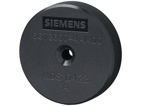 Siemens Indus.Sector Transponderi Button 6GT2600-4AA00 Tyyppi sähköinen lisävaruste muu, Tyyppi mekaaninen lisävaruste avain, Tyyppi dokumentaatio Qu