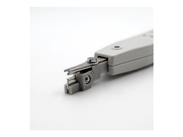 Qoltec - Kontaktinnføringsverktøy - for krone, LSA, keystone connectors - grå