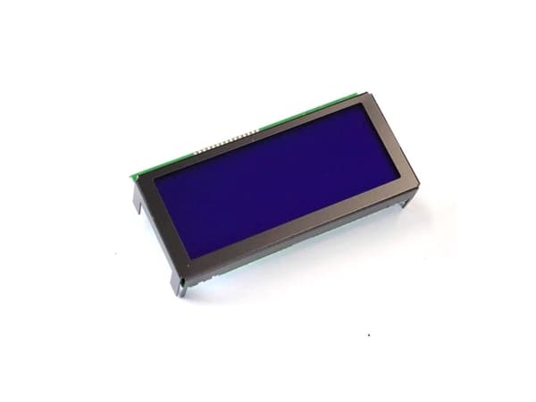 Display Elektronik LC-display Sort, Hvid Blå (B x H x T) 67 x 32.9 x 14 mm DEM16228SBH-PW-N