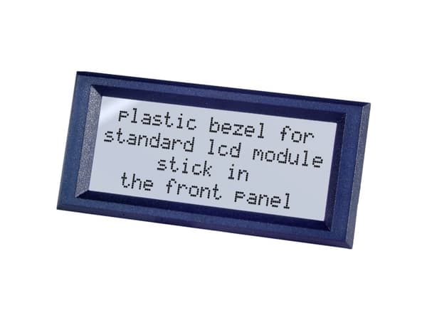 Display Elektronik Frontramme (B x H) 76.80 mm x 36.40 mm EA017-8UKE