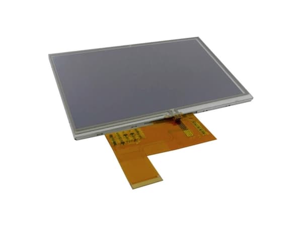Display Elektronik LC-display Hvid 800 x 480 Pixel (B x H x T) 164.90 x 100.00 x 5.00 mm