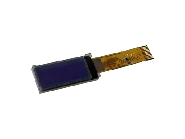 Display Elektronik LC-display Hvid 128 x 48 Pixel (B x H x T) 40.00 x 17.15 x 5.50 mm DEM128048ASBH-PWN