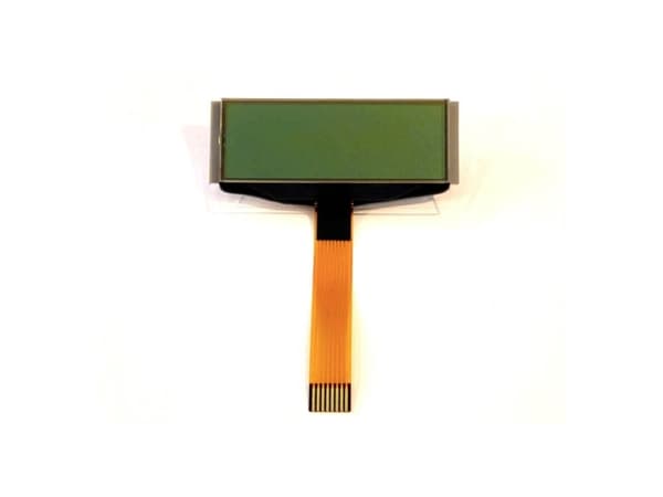 Display Elektronik LC-display Sort Hvid (B x H x T) 59 x 26 x 4.35 mm DEM16207FGH-PW
