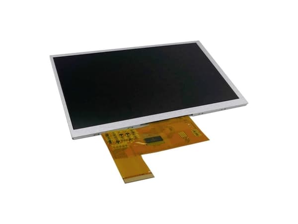 Display Elektronik LC-display Hvid 800 x 480 Pixel (B x H x T) 164.90 x 100.00 x 3.50 mm