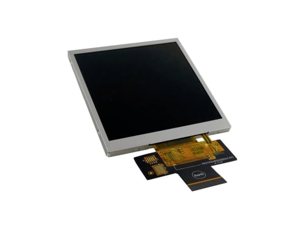 Display Elektronik LC-display Hvid 480 x 480 Pixel (B x H x T) 78.80 x 82.95 x 4.77 mm