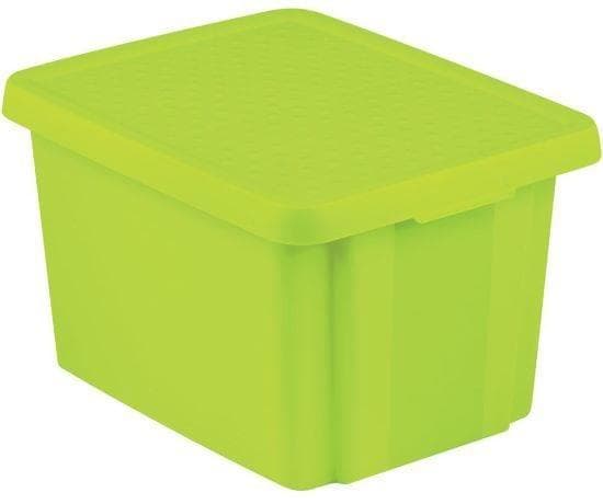 Storageboxcurver 26L+Lid Green 598
