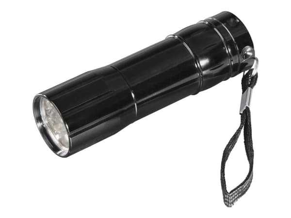 Hama Basic FL-92, Käsikokoinen taskulamppu, Musta, LED, 1 lamppua, 0,5 W, 25 lm