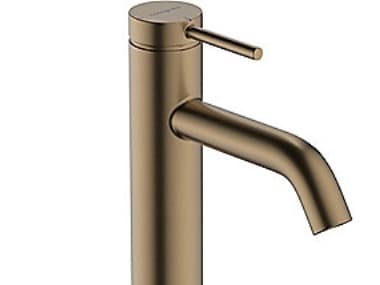 HG Tecturis S hv.armatur 110 - CoolStart uden bundvent., Børstet bronze PVD