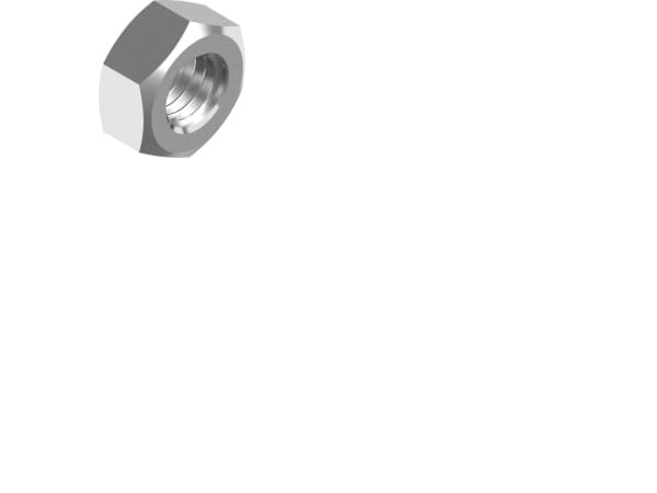 WASI Møtrik 8 mm din 934 rustfri 316 - (500 stk.)