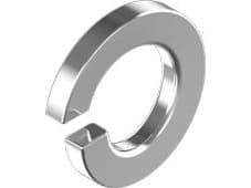 WASI Fjäderbricka M6 DIN 127 B rostfritt A2, innerdiameter 6,1mm, ytterdiameter 11,8mm, - (1000 st.)