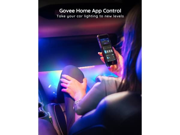 Govee LED Strip Govee RGBIC Interiør Billys Smart Strip Light Transparent Bluetooth