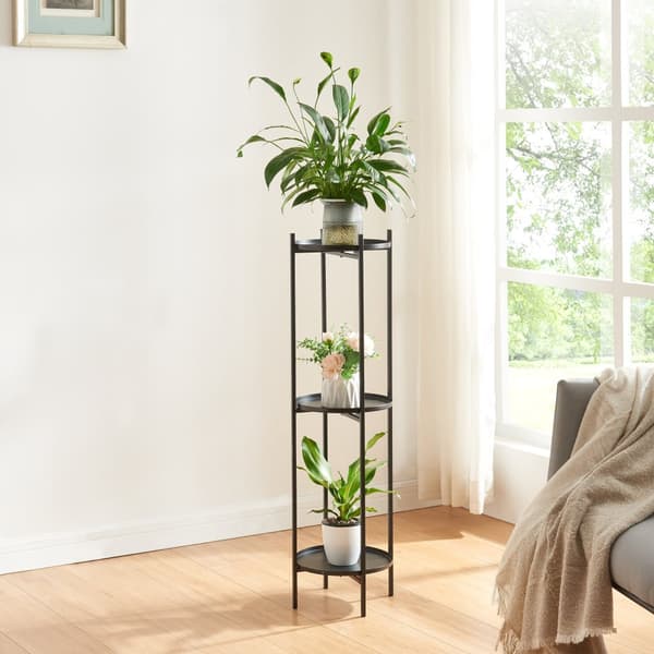 Piedestal Tuusula 94x25 cm metall [en.casa]