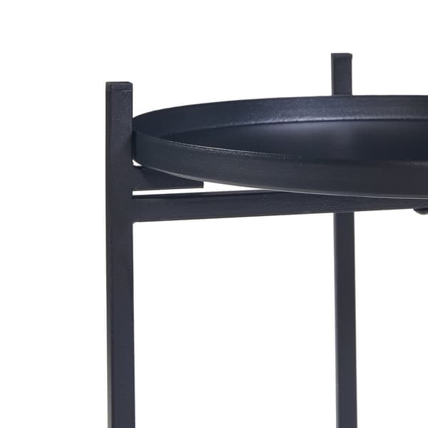 Piedestal Tuusula 54x25 cm metall [en.casa]