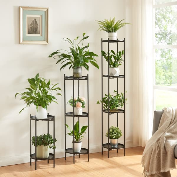 Piedestal Tuusula 54x25 cm metall [en.casa]