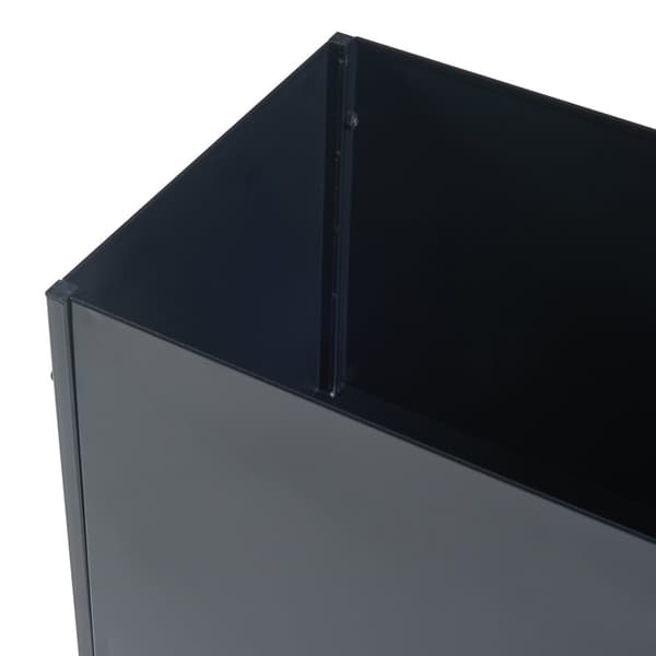 Piedestal Porsgrunn 100x70x30 cm metall [en.casa]