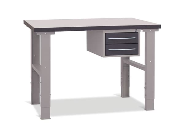 Arkivbänk 1200x800 mm inkl. lådsektion (2 lådor)