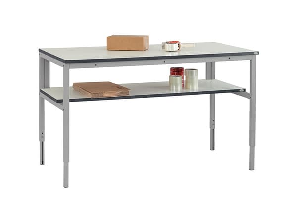 Arbetsbänk Light H-ram komb. 1 1500x800 mm