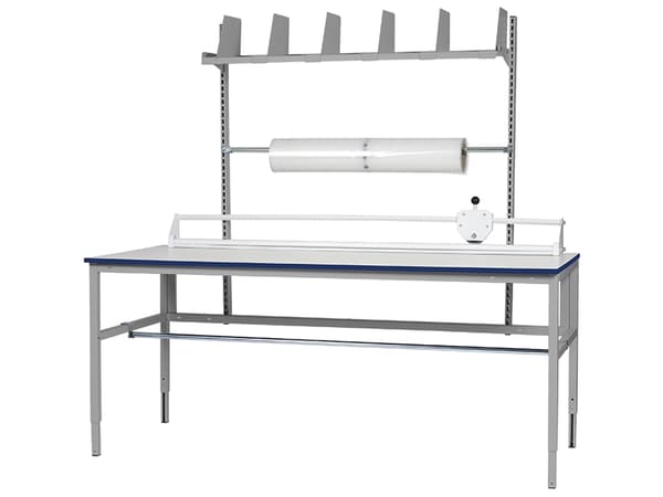 Pakkebord komb. 1 Let arbejdsbord 1500x800 mm