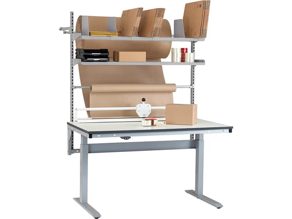 Pakkauspöytä kammi 9, ErgoMini 1500x800 mm