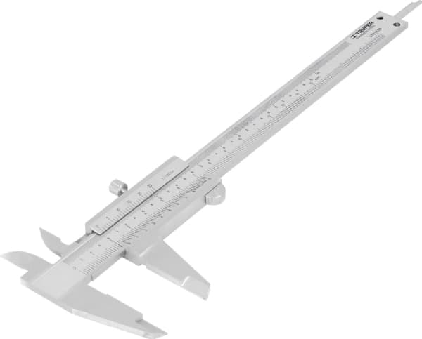 Kaliper 150 mm, rustfritt stål, nøyaktighet 0,02 mm Truper®