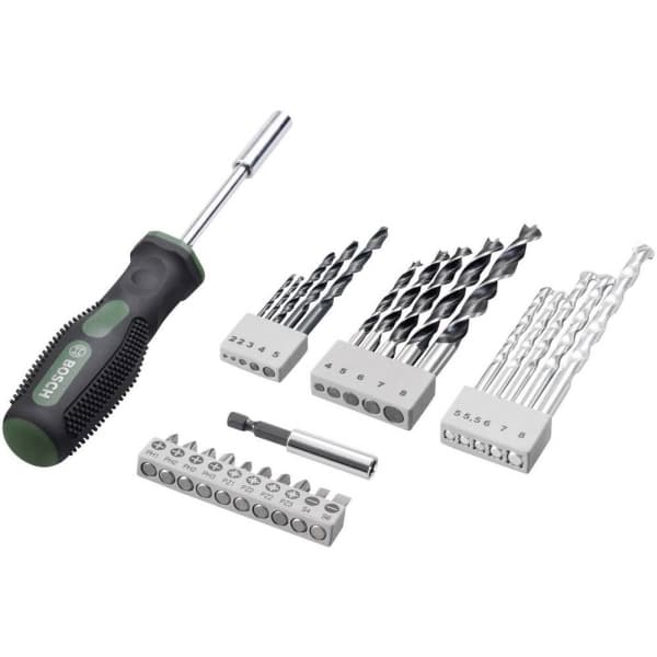 Bosch 2 607 017 201, 27 stk, 170 mm, 35 mm, 245 mm, 400 g, läpipainopakkaus, Blisteri