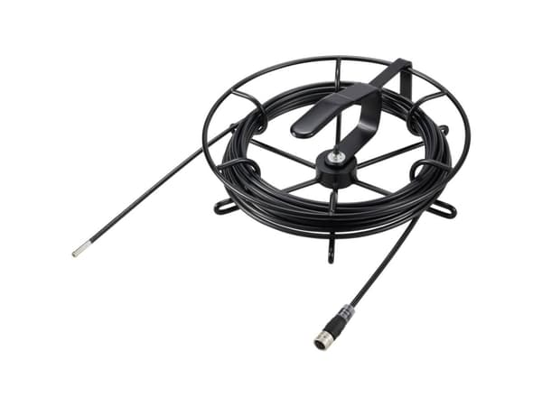 VOLTCRAFT 1000T 10 m spole (LF) Endoskopsond Sond Ø 5,5 mm 10 m LED-belysning, vattentät