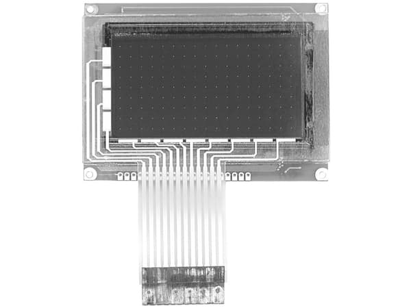 Display Elektronik Grafik-display Hvid 128 x 64 Pixel (B x H x T) 93.00 x 70.00 x 15.1 mm