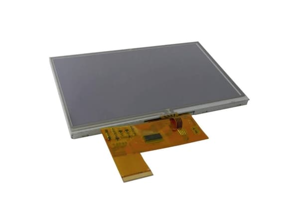 Display Elektronik LC-display Hvid 800 x 480 Pixel (B x H x T) 164.90 x 100.00 x 7.00 mm