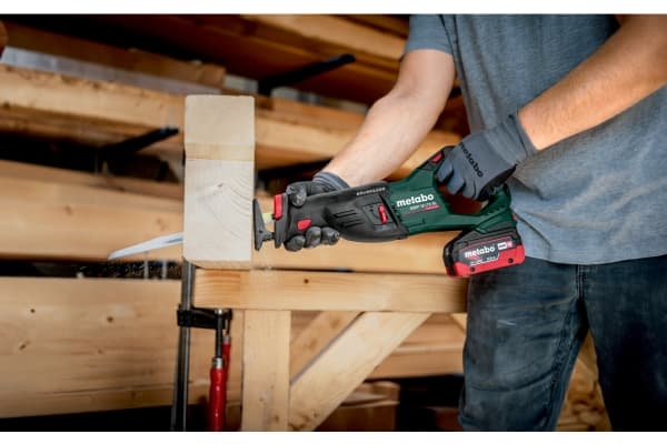 Metabo SSEP 18 LT BL Sladdlös tigersåg 601617840 utan batteri, utan laddare, Fodral 18 V - SOLO