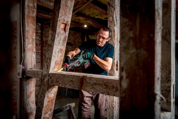 Metabo SSEP 18 LT BL Sladdlös tigersåg 601617840 utan batteri, utan laddare, Fodral 18 V - SOLO