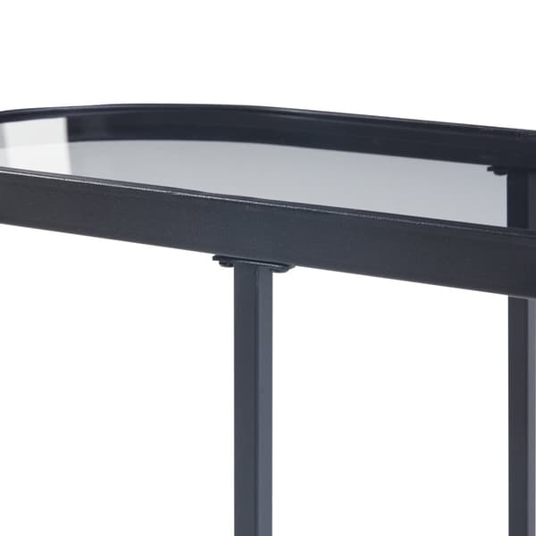 Sidobord Luleå 55x27,5x45 cm metall [en.casa]