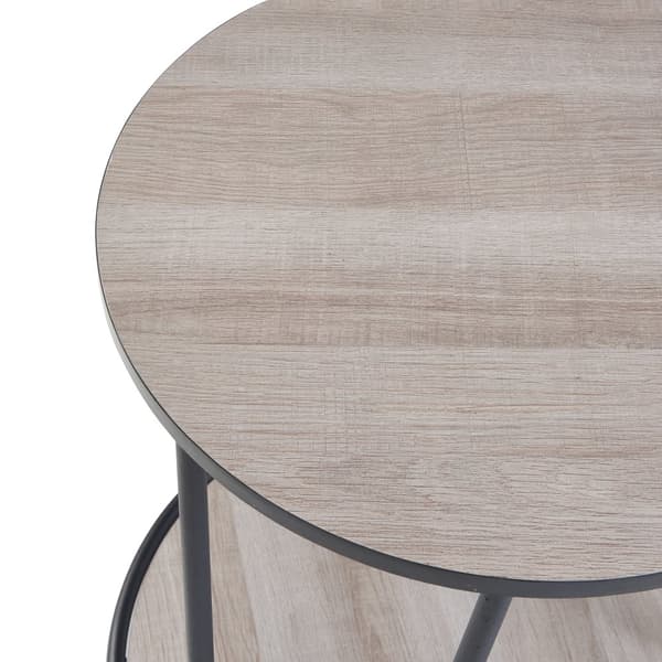 Sidobord Ylöjärvi 61x44x44 cm metall [en.casa]