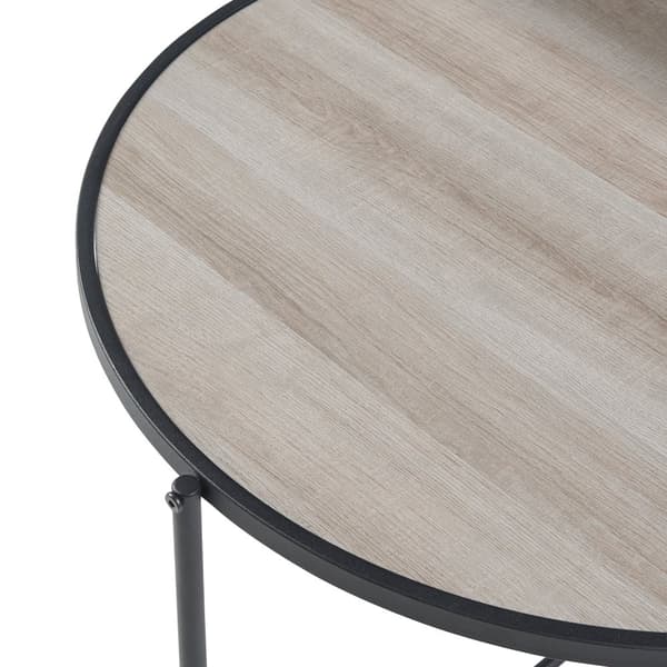 Sidobord Fyresdal 68x62 cm metall [en.casa]