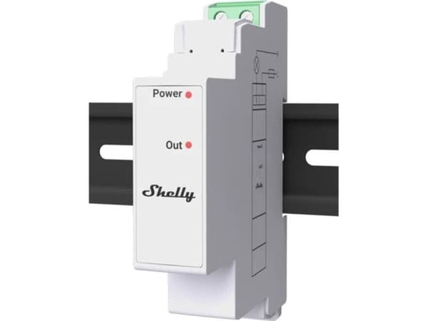 Shelly Pro 3EM Switch Add-On - 2A potentialfrit relæ
