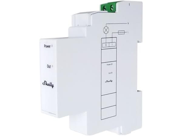 Shelly Pro 3EM Switch Add-On - 2A potentialfrit relæ