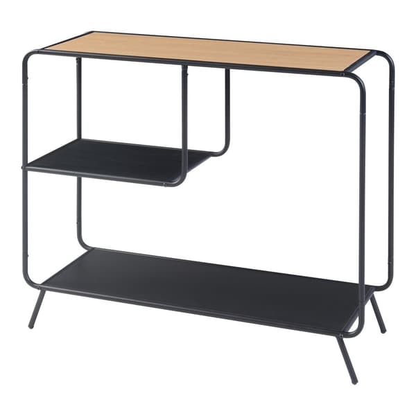 Avlastningsbord Krødsherad 83x102x36 cm metall [en.casa]