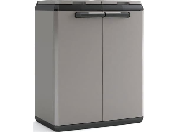Keter avfallskvarn Split Basic, grå-svart, 85 cm