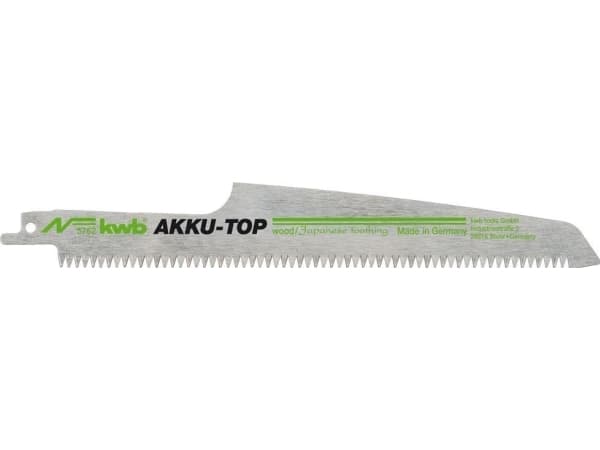 kwb 576200 Reciproksågblad, med japansk tandning, träbearbetning, HCS, 2 x fin 2 st