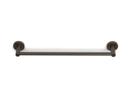 BLUE LABEL Enkelt håndklædestang i længde 60 cm - gun metal
