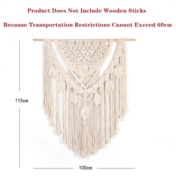 Macrame Väggdekoration