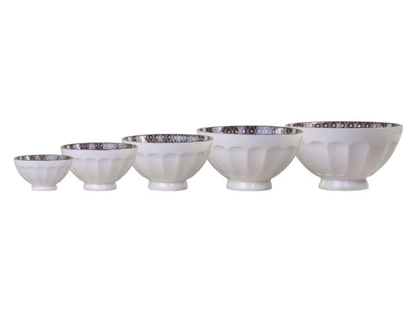 Latteskål Creme Brun