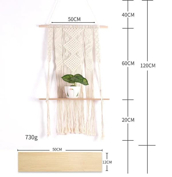 Macrame Hylla
