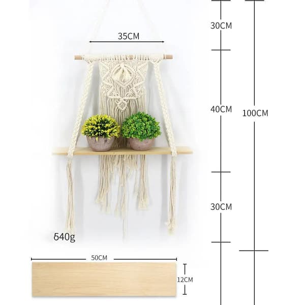 Macrame Hylla
