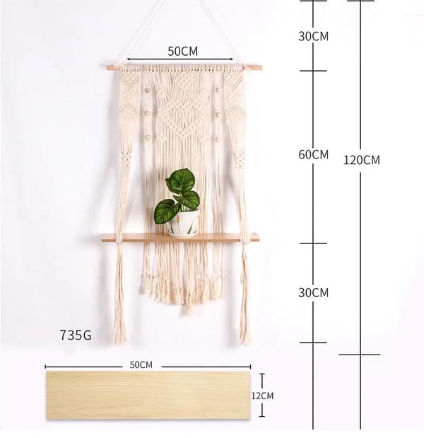 Macrame Hylla