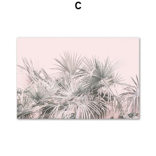 Canvas tavla palm