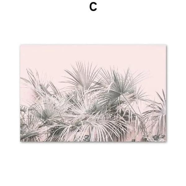 Canvas tavla palm