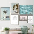 Miniatyrbild 1 av 11: Canvas tavla palm