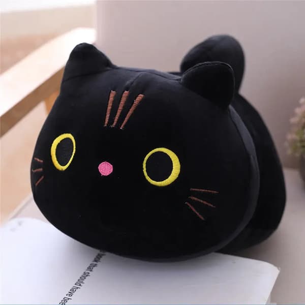 Gossedjur, kudde katt Black 35CM