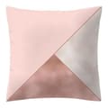 Miniatyrbild 11 av 11: Kuddfodral Rosa Guld Vit
